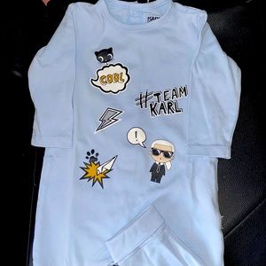 KARL LAGERFELD BABY JUMPSUIT LIKE NEW!